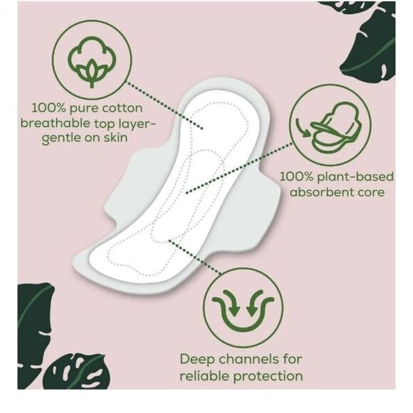 Generic ultra the end pads, 42 count hundred percent cotton - Picture 3 of 5